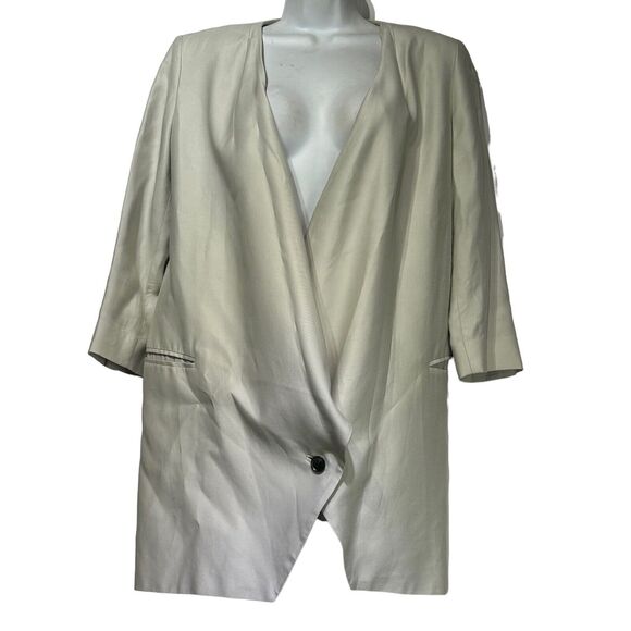 2nd day single button asymmetrical jacket Size 36 - Picture 2 of 7